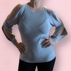 Club Monaco Sky Blue Sweater - Merino Wool 💎✨